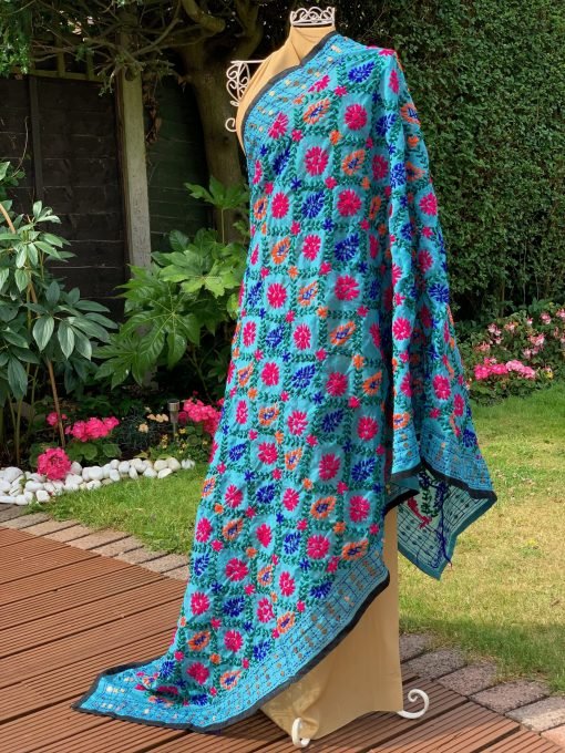 Chenderi Chunni - Blue