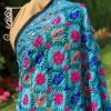 Chenderi Chunni - Blue - Image 2