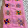 Light Phulkari Chunni - Baby Pink - Image 3