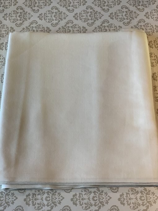 Mens Semi Pashmina Shawl - Cream - Image 2