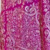 Nalki Embroidered Wool Shawl - Pink - Image 4